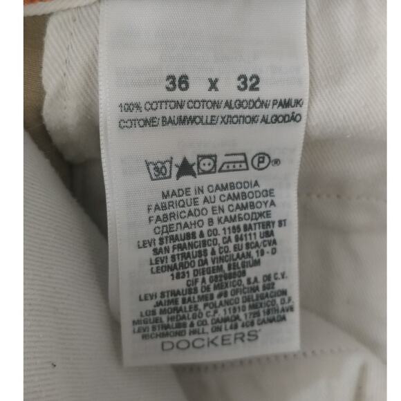 Dockers Camouflage Pants Camo Military Outdoor Hunting Utility Size 36 x 32 (cl) - Picture 8 of 9